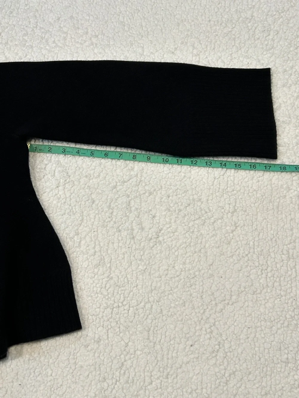 J. Crew Milano Stitch Cinched Waist Cardigan size Medium Black Wool Preppy
